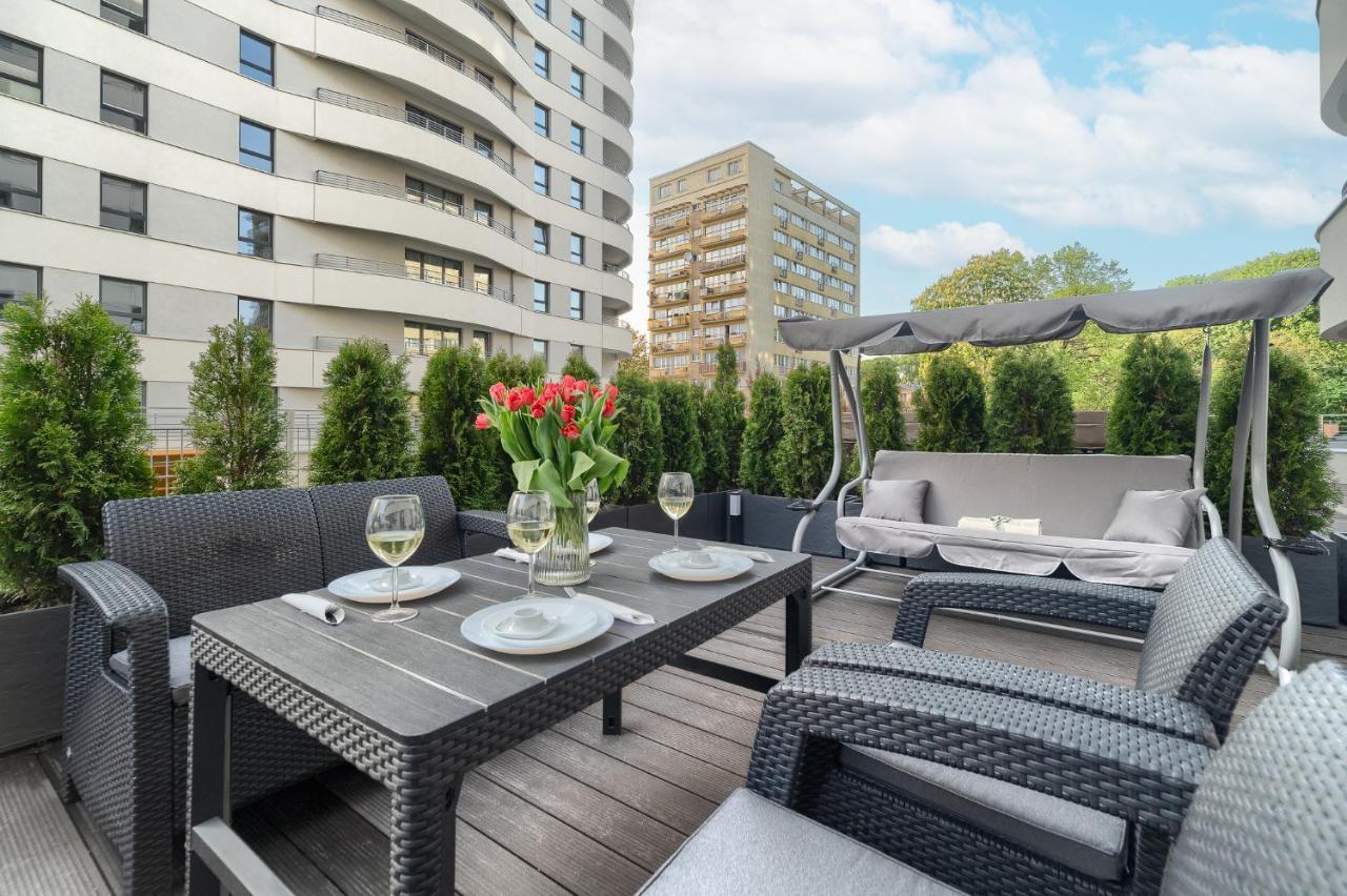 Apartments Ostsee Suntowers Taras Świnoujście Eksteriør bilde