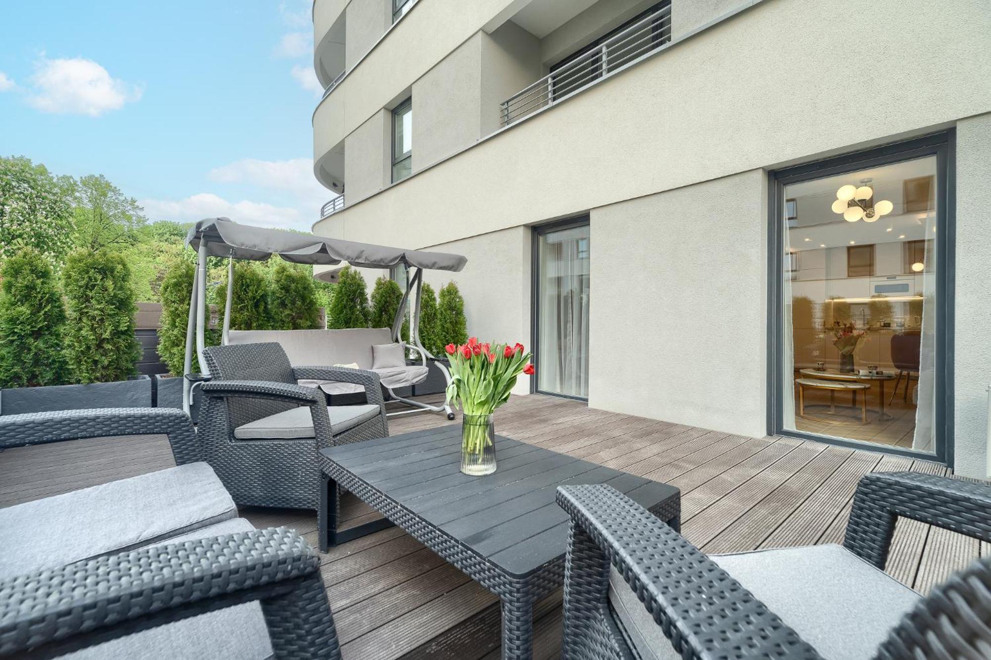Apartments Ostsee Suntowers Taras Świnoujście Eksteriør bilde